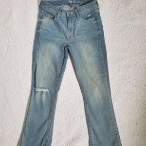 Gap "crop kick" jeans